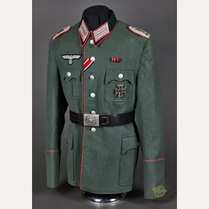 WWII German Army Panzer School Model 1936 Tunic for Officer