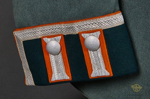 WWII German Army Recruiter NCO Waffenrock and Visor Cap Grouping — image 6