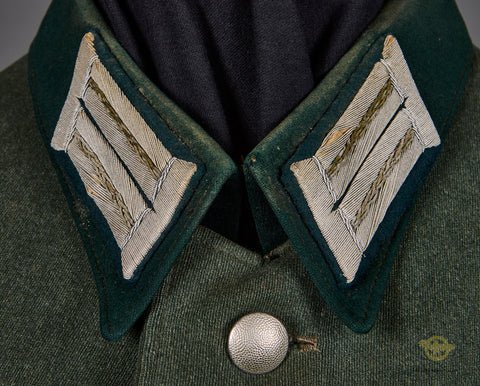 WWII German Army Model 1936 Infantry Major Service Uniform, Named — image 4