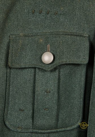 WWII German Army Model 1936 Infantry Major Service Uniform, Named — image 7