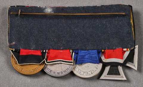 German WWII 4 Medal Bar — image 2
