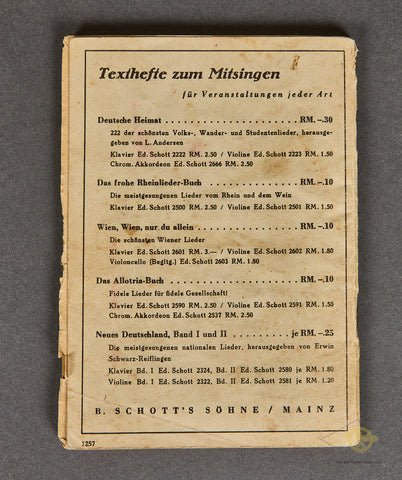 German WWII Das Neue Soldaten Liederbuch Volume 1 — image 2