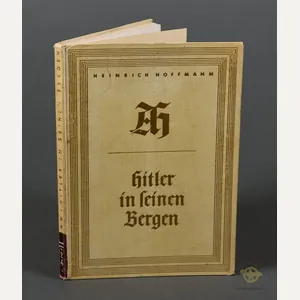German WWII Hitler in Seinen Bergen by Heinrich Hoffmann