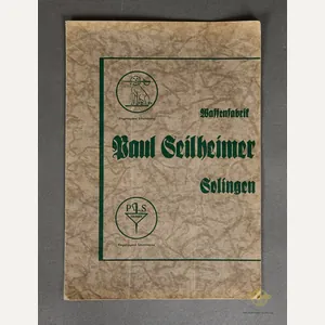 Original Paul Seilheimer Catalog