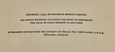 My Battle (Mein Kampf); Abridged and Translated by E.T.S. Dugdale — image 5