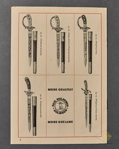 Paper Catalog for Paul Seilheimer Waffenfabrik — image 5