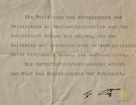 Der Führer Führerhauptquartier Document — image 3