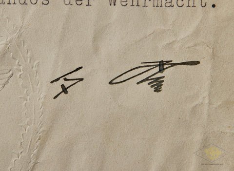 Der Führer Führerhauptquartier Document — image 4