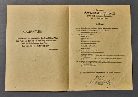 Brixental (Austria) Equestrian Show Program — image 3