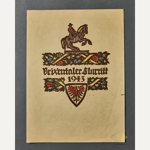 Brixental (Austria) Equestrian Show Program