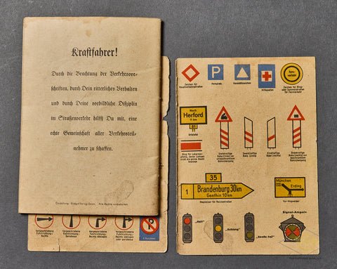 Third Reich 'Kraftfahrer im Verkehr' Booklet — image 8