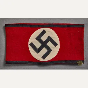Veteran Bring Back German WWII SS Wool Armband