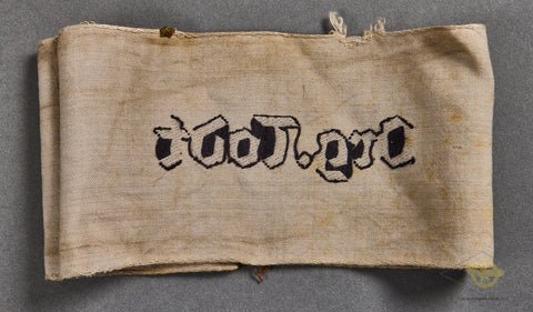 German WWII Scarce Org.Todt Armband — image 3