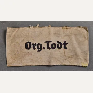 German WWII Scarce Org.Todt Armband