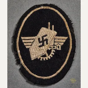German WWII Rare Factory Guard Leader's Patch