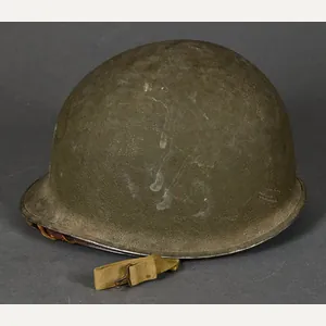 WWII US M-1 Helmet, Named