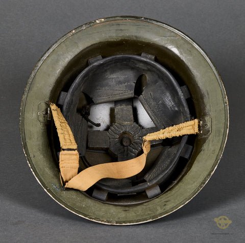 WWII Camouflage Brodie Helmet — image 3