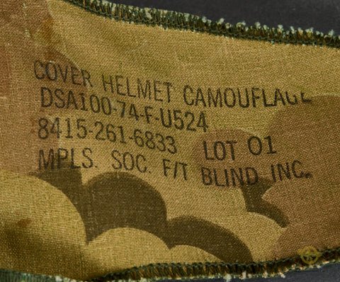 Vietnam War era M-1 Helmet — image 10