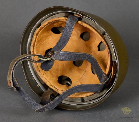 WWII German Luftwaffe Model 1938 Camouflage Helmet — image 12