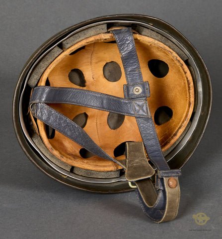 WWII German Luftwaffe Model 1938 Camouflage Helmet — image 14