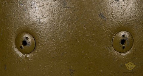 WWII German Luftwaffe Model 1938 Camouflage Helmet — image 5