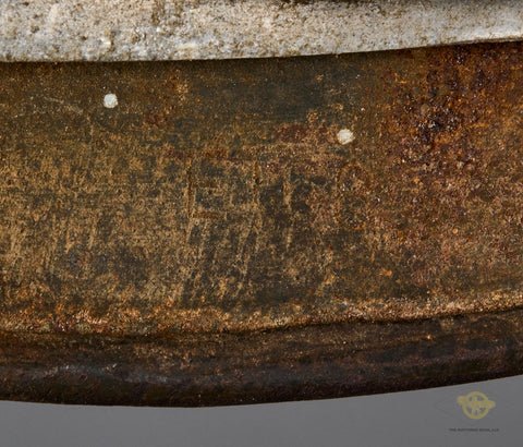 Fantastic Woodchip Camouflage Model 1938 Paratrooper Helmet — image 18