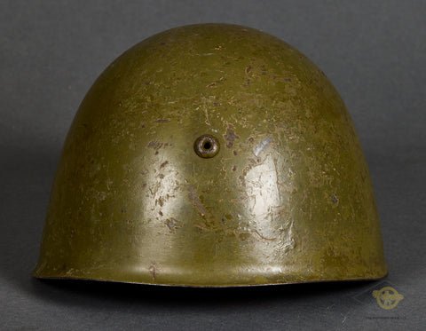 WWII Italian Model 1933 Combat Helmet — image 4