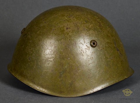 WWII Italian Model 1933 Combat Helmet — image 5