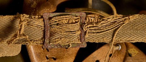 WWII Italian Model 1933 Combat Helmet — image 8