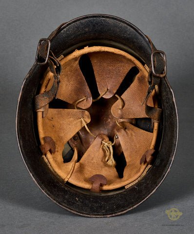 Third Reich Model 1934 Fire Police Helmet — image 8