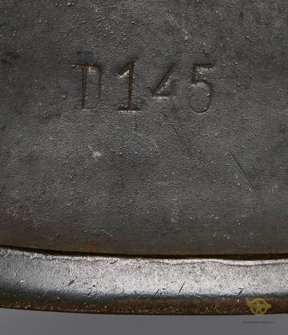 WWII German Police Model 1935 Double Decal Helmet — image 12