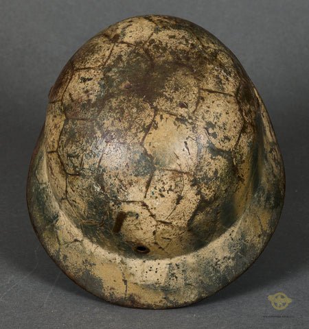 WWII German Model 1935 Camouflage Helmet — image 8
