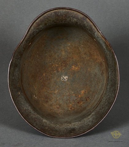 WWII German Model 1935 Camouflage Helmet — image 9