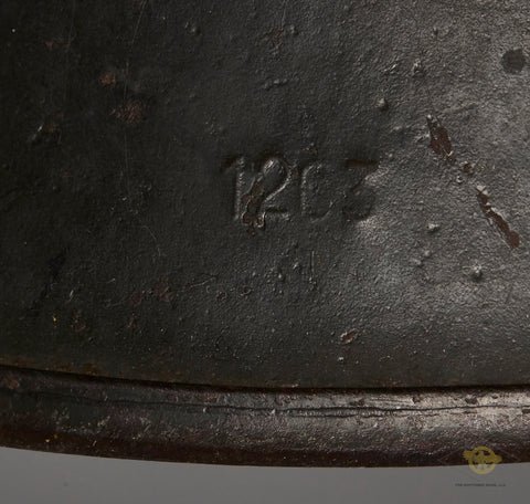 WWII German Army Model 1940 Single Decal Helmet- — image 10