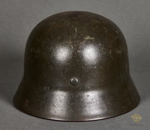 WWII German Army Model 1940 Single Decal Helmet- — image 5