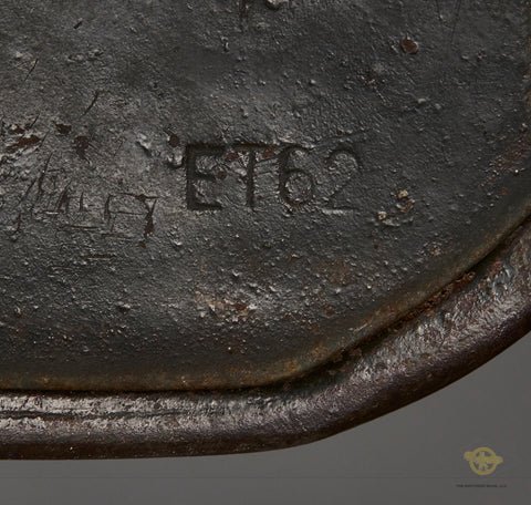 WWII German Army Model 1940 Single Decal Helmet- — image 9