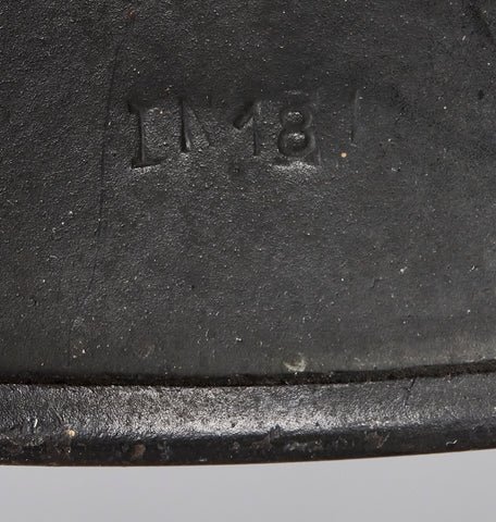 WWII German Army Model 1940 Single Decal Helmet — image 10