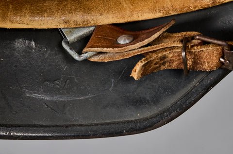 WWII German Army Model 1940 Single Decal Helmet — image 9