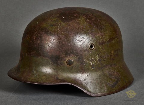 WWII German Moel 1940 Army Camouflage Helmet