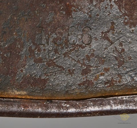 WWII German Moel 1940 Army Camouflage Helmet — image 11