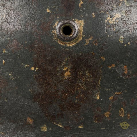 WWII German Model 1942 Army Ex-Camo Helmet — image 4