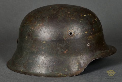 WWII German Model 1942 Army Ex-Camo Helmet — image 6