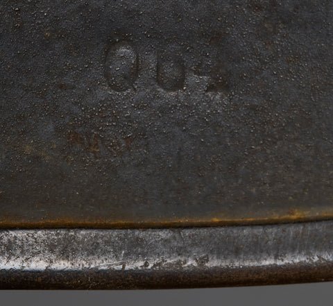 WWII German Luftwaffe Model 1940 Single Decal Helmet — image 12