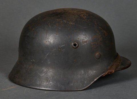 WWII German Luftwaffe Model 1940 Single Decal Helmet — image 6