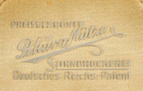 German WWII Fire Police Officer's Visor Cap — image 10