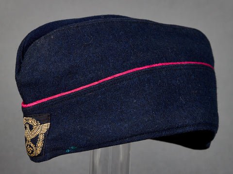 German WWII Fire Police Side Cap — image 3