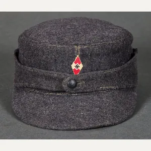 German WWII Hitler Youth Flak Helper's M43 Field Cap