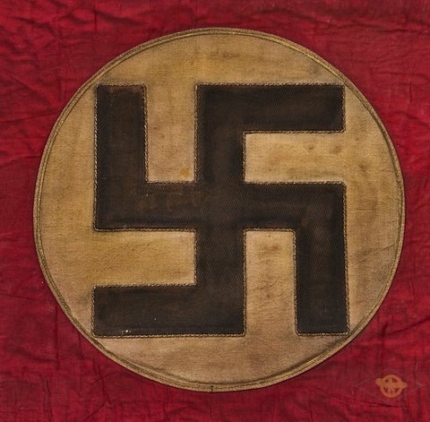 German WWII Rare Early Hanging Banner — image 3