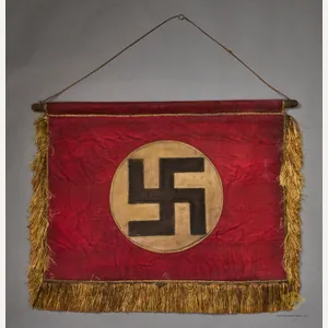 German WWII Rare Early Hanging Banner