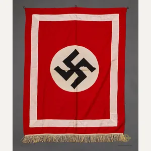 German WWII Political Party Podium Banner